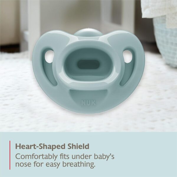 NUK Comfy Orthodontic Pacifiers, 0-6 Months - Image 2