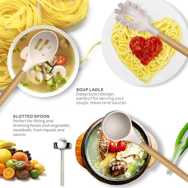 Silicone Cooking Utensils Set - Image 4