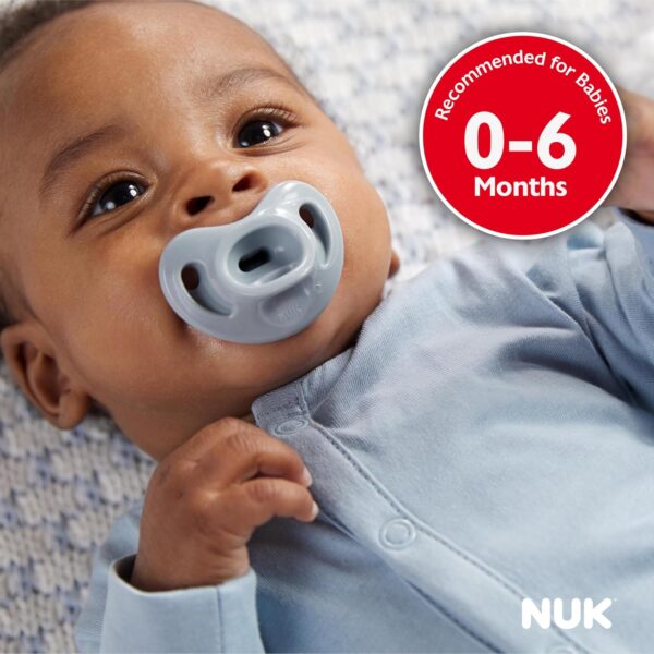 NUK Comfy Orthodontic Pacifiers, 0-6 Months - Image 3