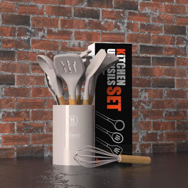 Silicone Cooking Utensils Set - Image 2